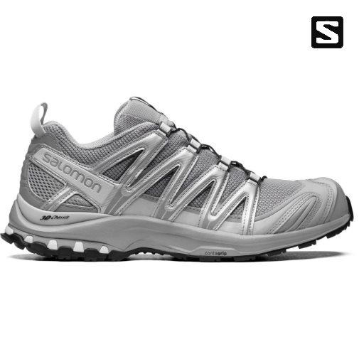 Silver Salomon Xa Pro 3d Men's Sneakers | IE MV5102